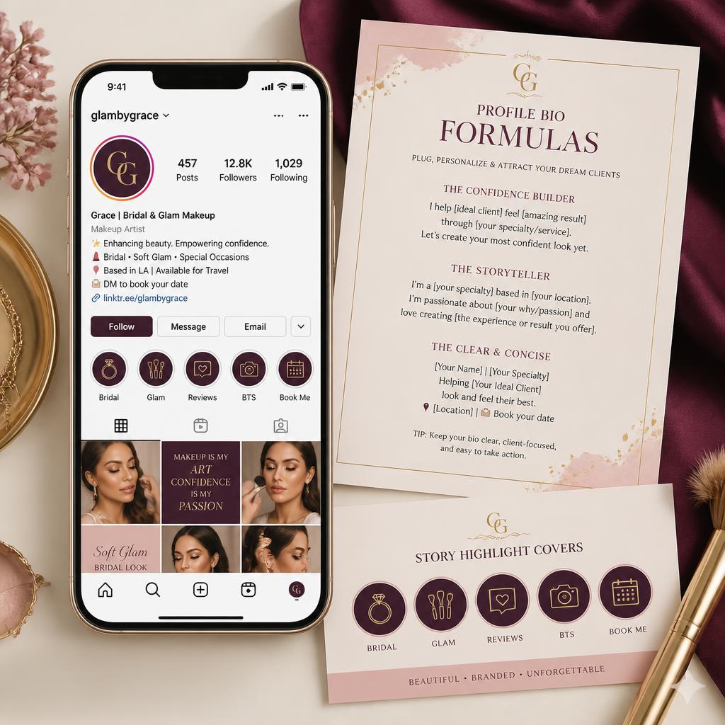 Mockup del Perfil Profesional BRILLA™ de BRILLA PRO™